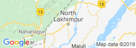 North Lakhimpur map